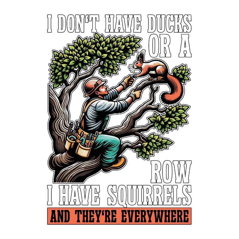 Logging I Don't Have Ducks Or A Row Tree Climber
