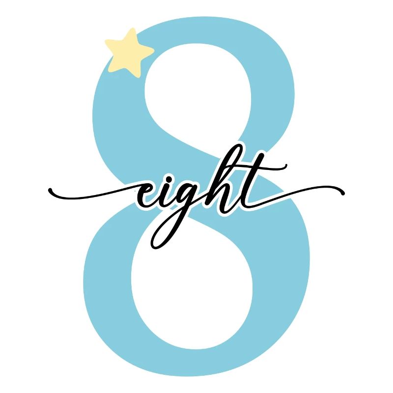 8th birthday eight years