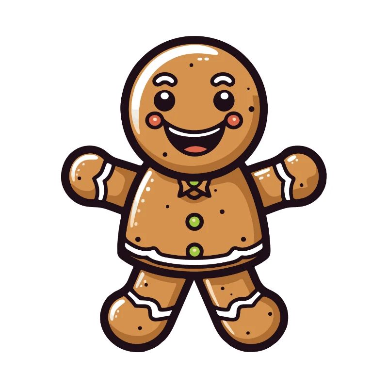 Christmas Gingerbread Baking Cookie