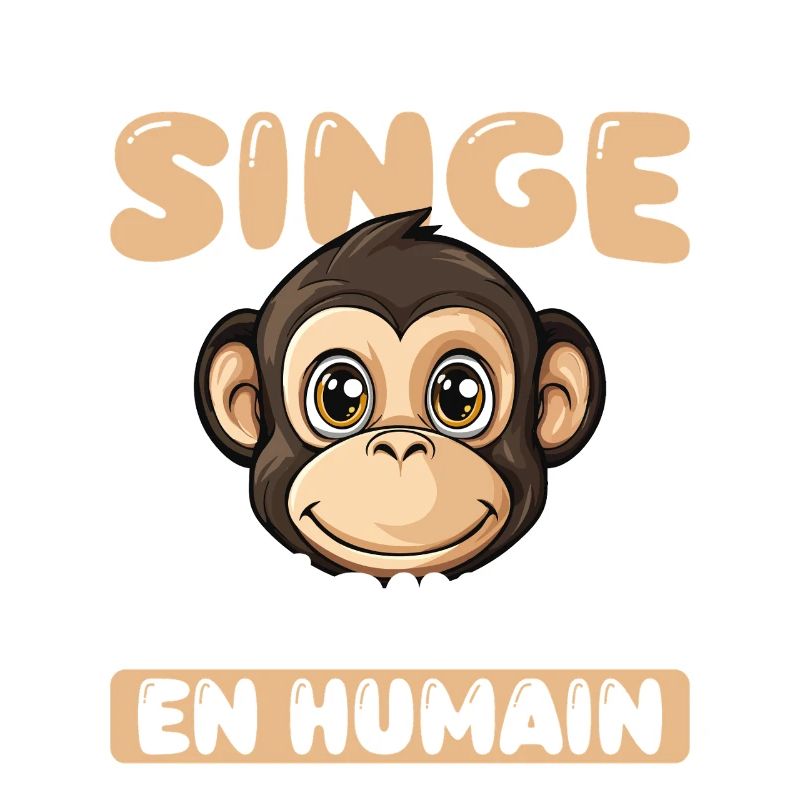 I'm a monkey disguised as a human