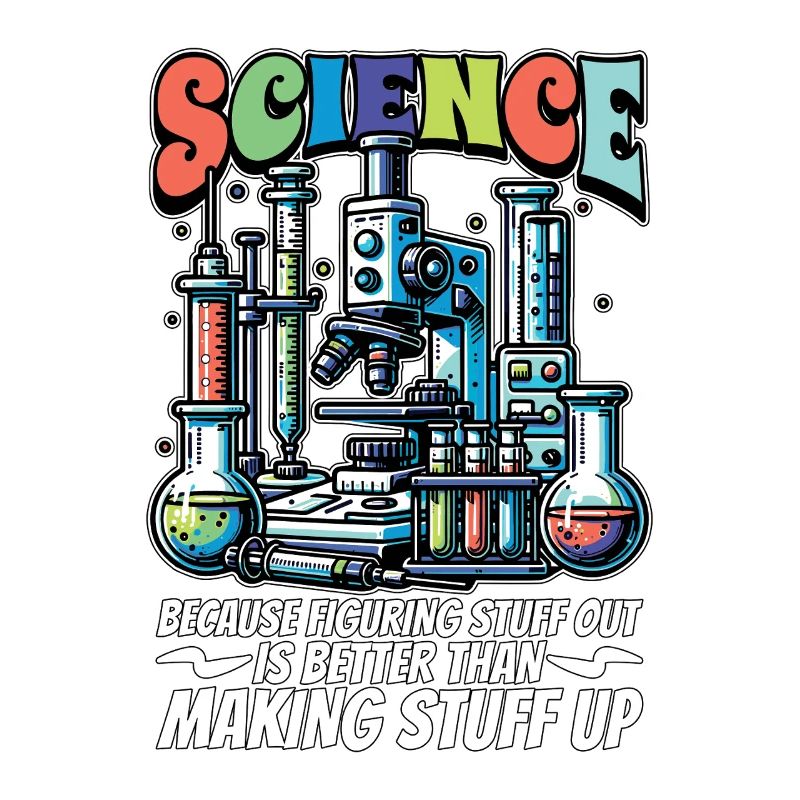 STEM Teacher Science Because Figuring Technology