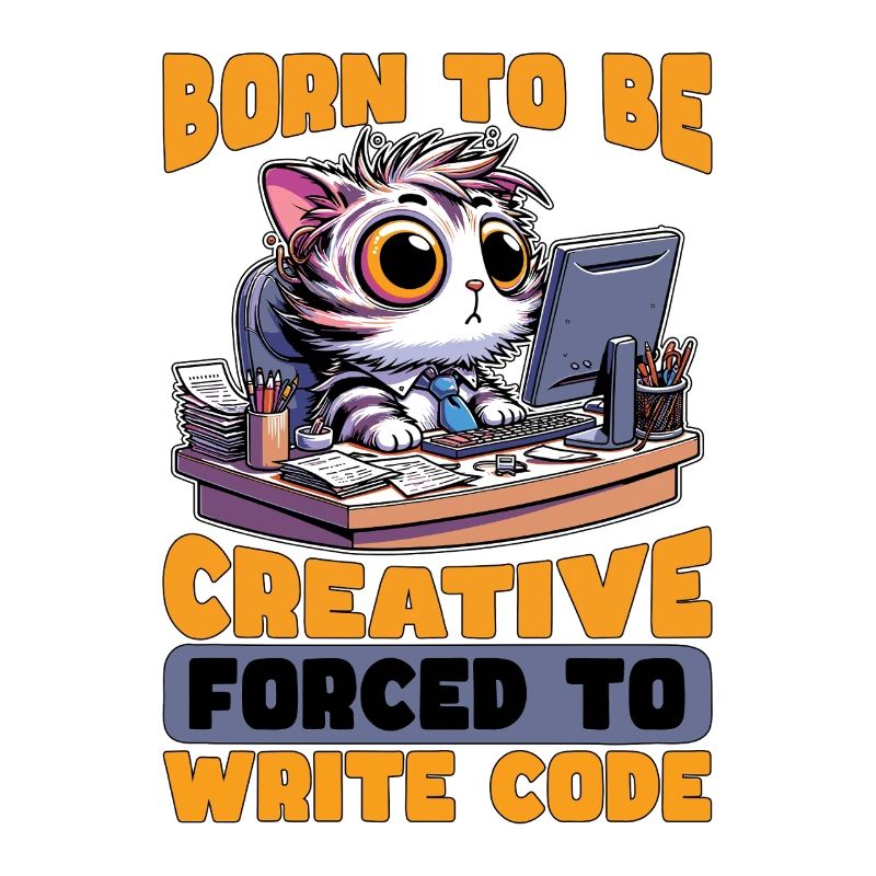 Coder Born To Be Creative Web Developer Coders