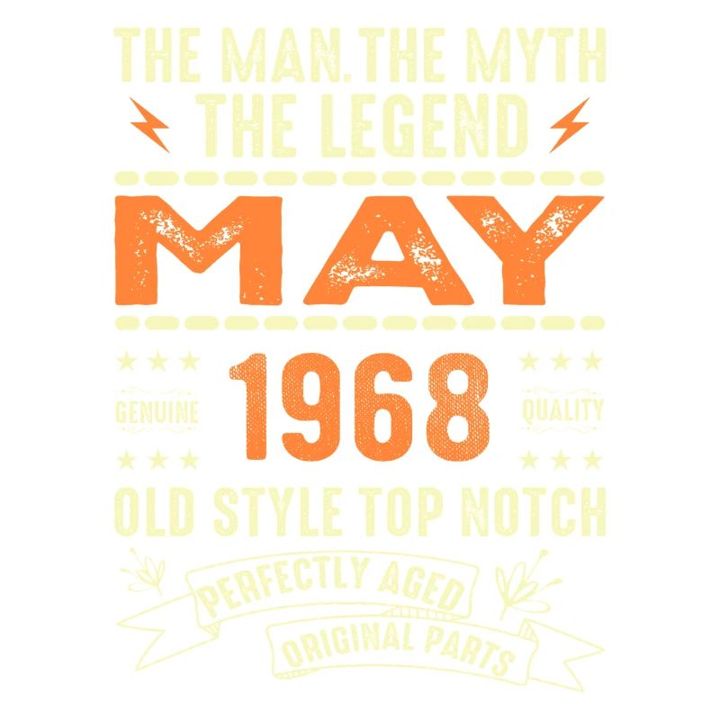 Birthday May 1968 - May 1968
