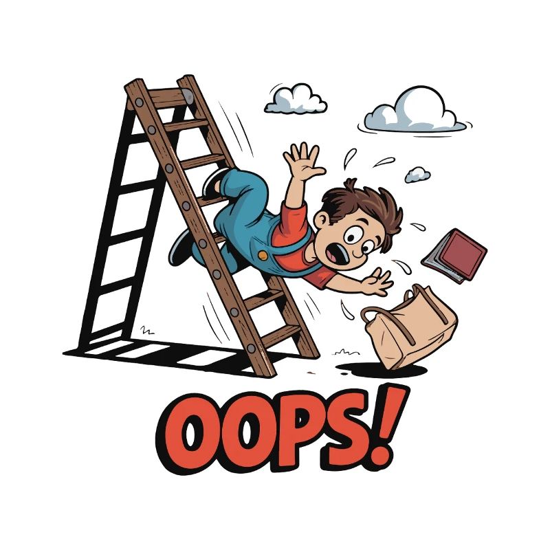 DOWN STAIRS, OOPS