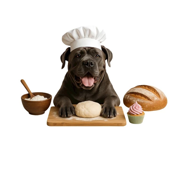 Cane Corso Italiano Cuisson de biscuits à gâteau