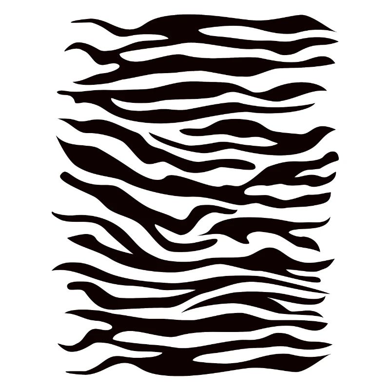 Zebra pattern black