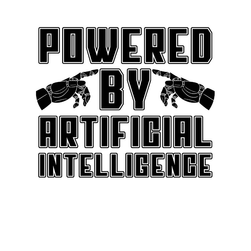 Powered By Artificial Cyborg Programmer Robotics