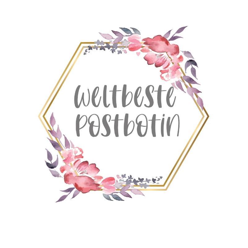 Weltbeste Postbotin Post Beruf Geschenk