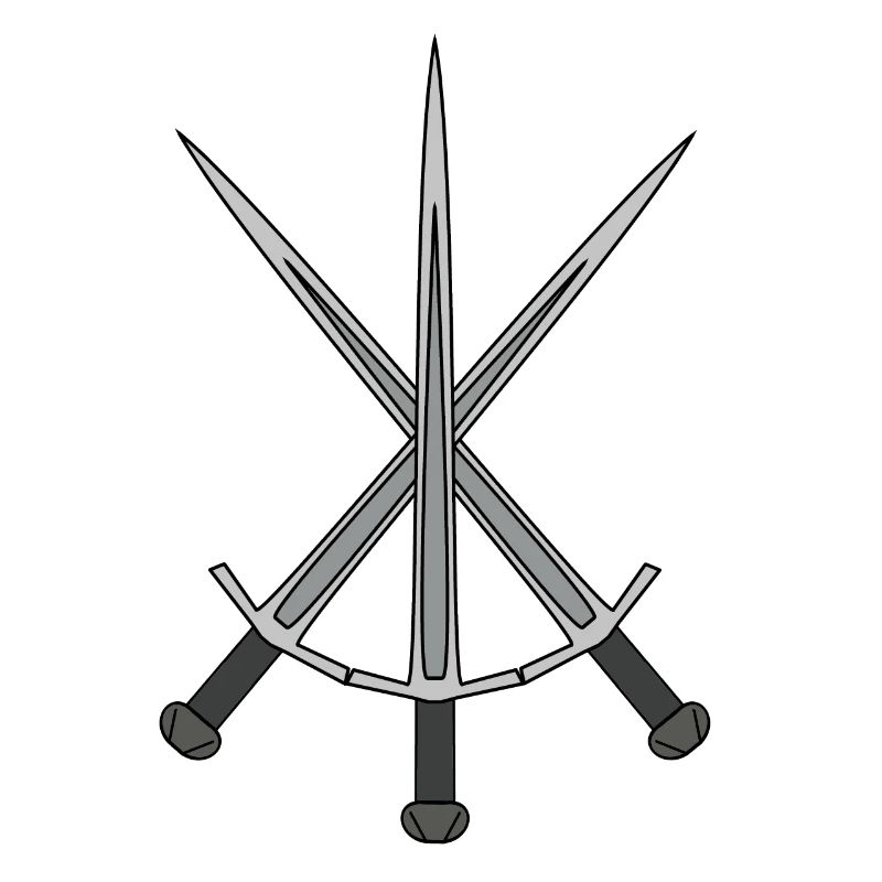 Épées Sabre Épée Combat Roi