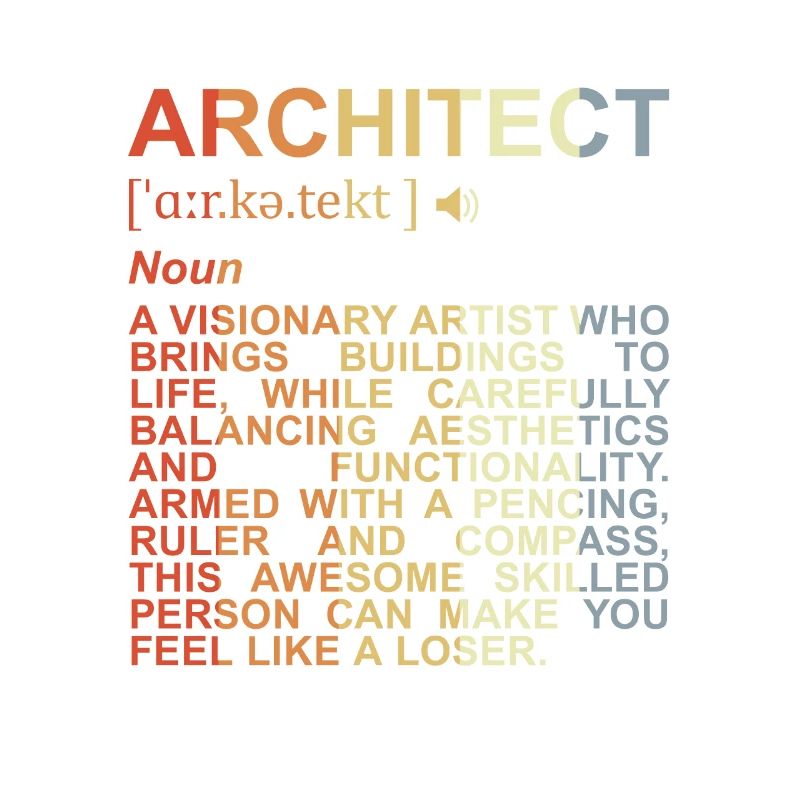 Architecte Explication des termes