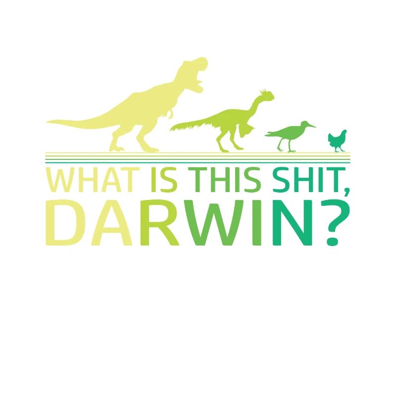Drôle d’évolution Dino dinosaure Darwin T-Rex