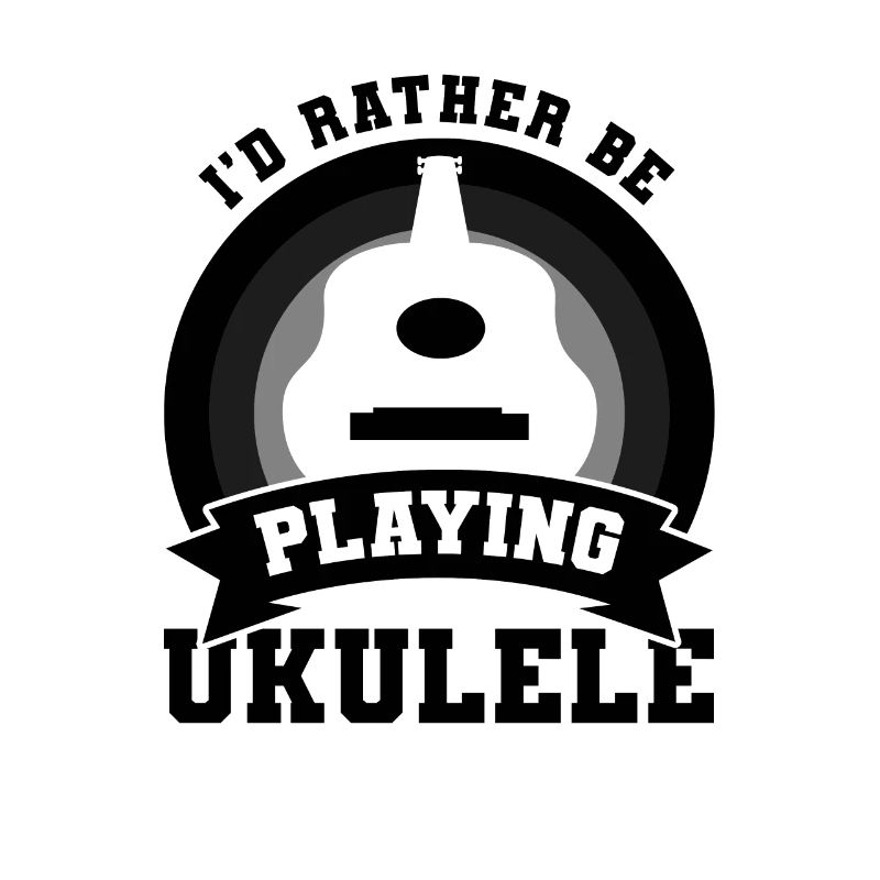 Ukulele Player Wit