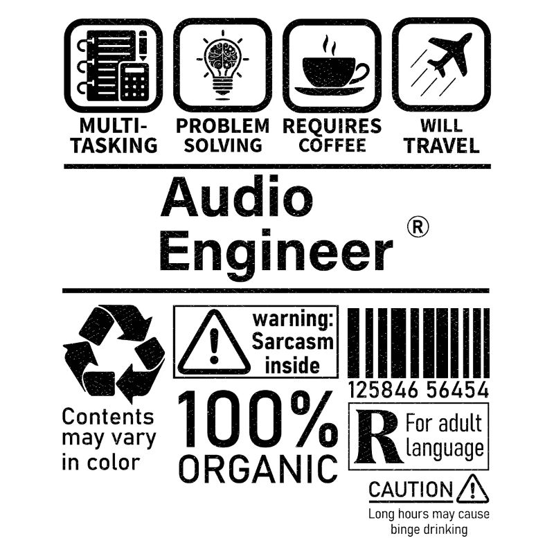 Audio Engineer multitasking problemløsning