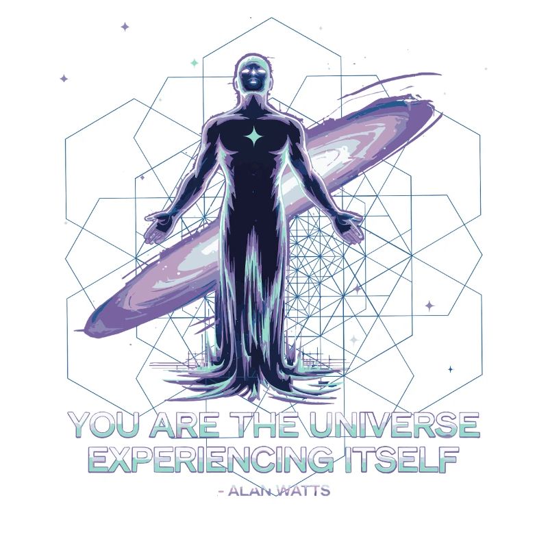 Galactic Self | Alan Watts Cosmic Quote