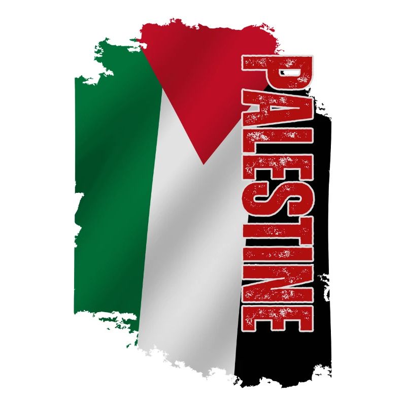 Vertical Palestinian Flag, Palestinian Master