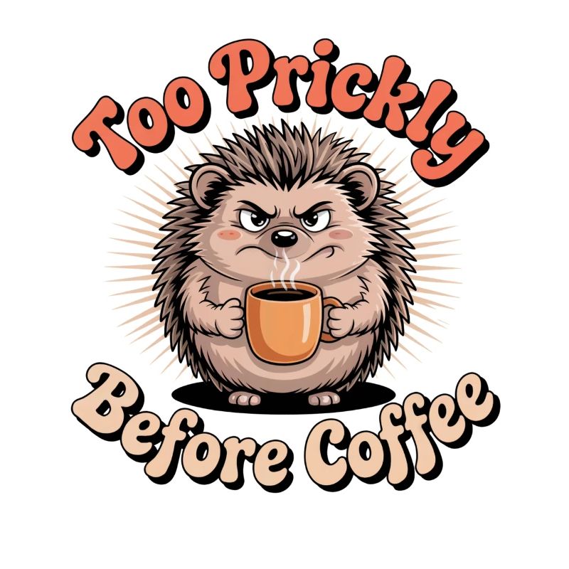 Igel Humor – Too Prickly Before Coffee