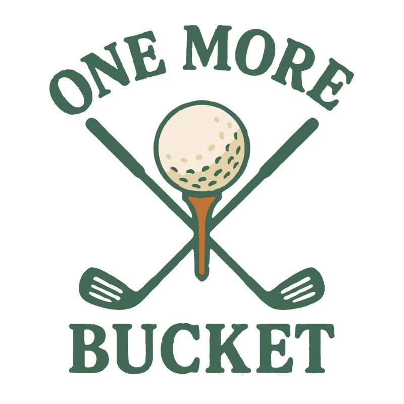 Ein weiterer Eimer Golfschläger Fun Design