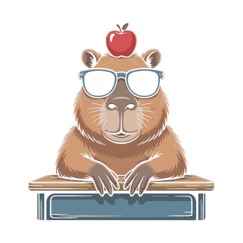 cute capybara