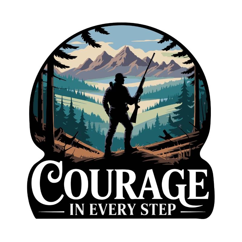 Le courage à chaque Step Mountain Scout