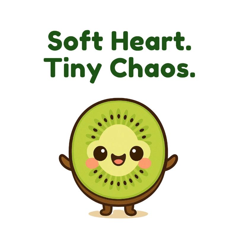Softe Herz Tiny Chaos Kiwi