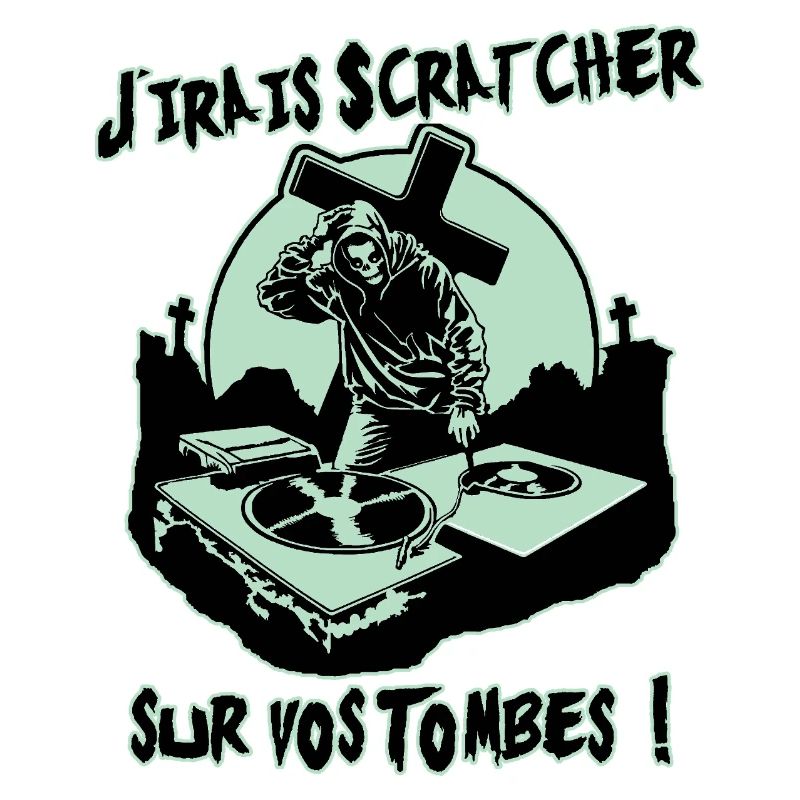 ICH WERDE AUF EURE GRÄBER KRATZEN!