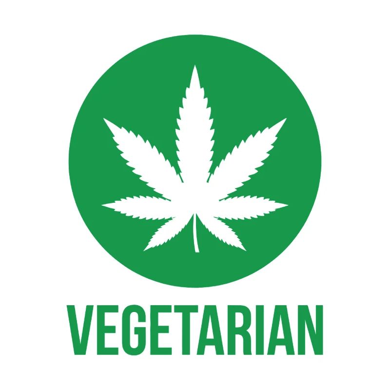 Vegetarian Cannabis – Funny Stoner Design