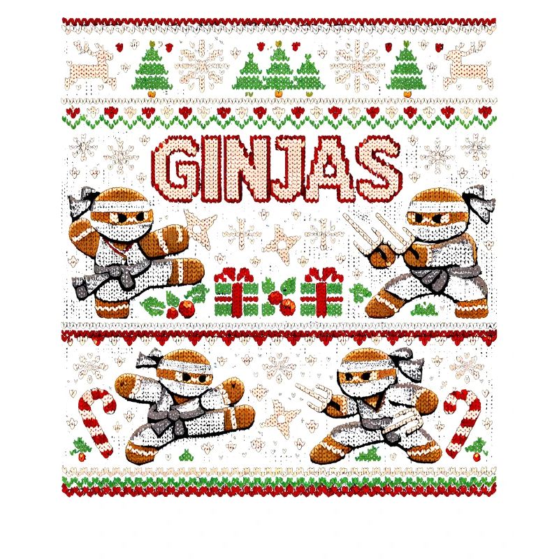 Ginjas Lebkuchen-Weihnachtspullover