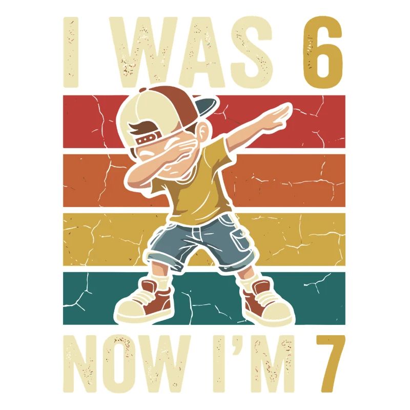 7e anniversaire, garçon de 7 ans, j’avais 6 ans maintenant dans 7 ans