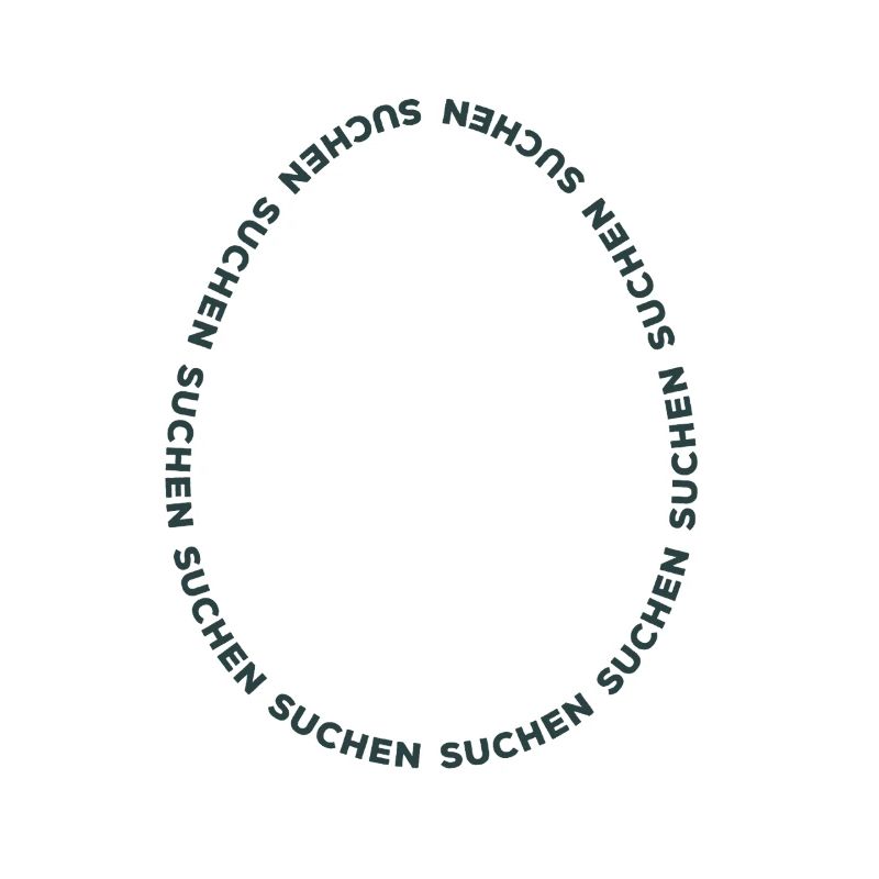 Happy Easter - Easter Egg Search - Typography