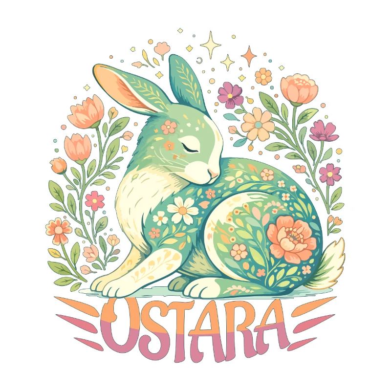 Ostara Blessings Happy Easter Ostara Rabbit