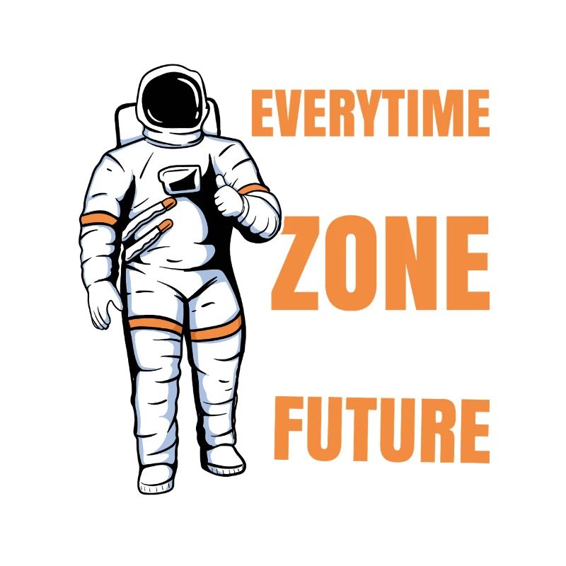 Everytime Zone Future Astronaut Space Graphic