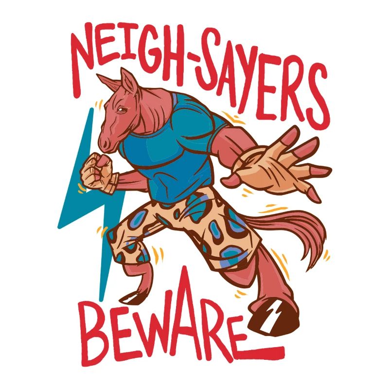Cavalier, cavalier, cheval, sphémistes méfiants, méfiez-vous