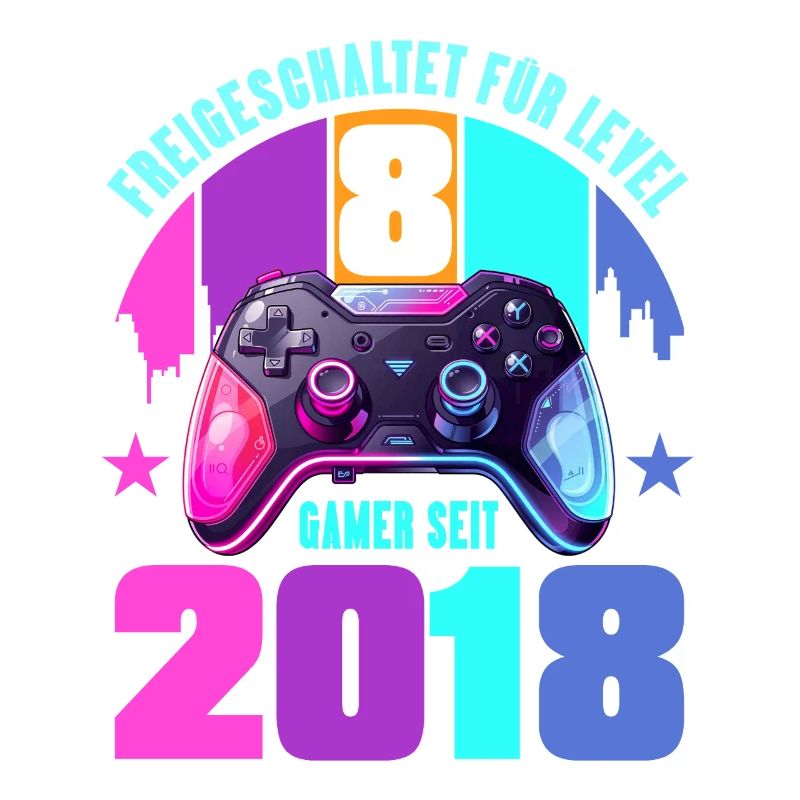 8. Geburtstag Junge Mädchen