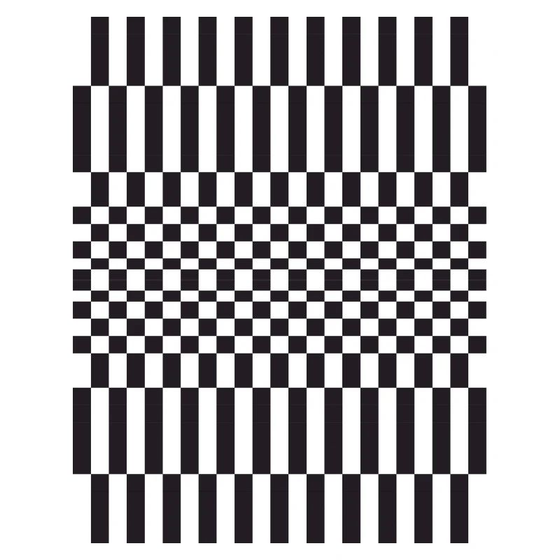 Geometric chessboard Grid Pattern