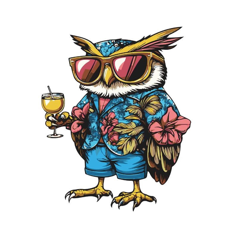 Owl Comic Summer