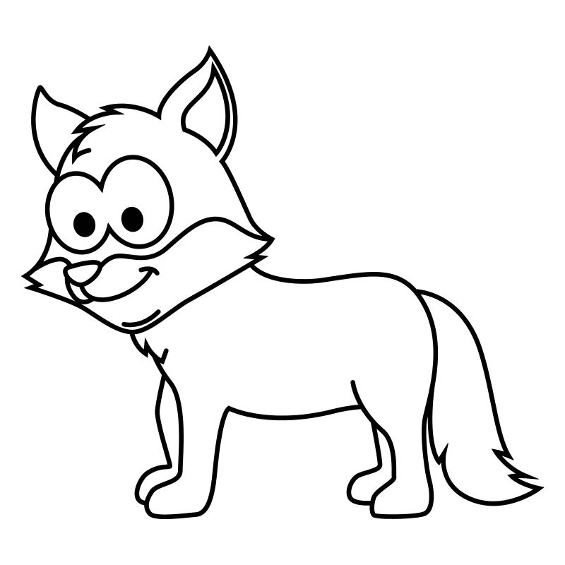 Fox Comic Animal