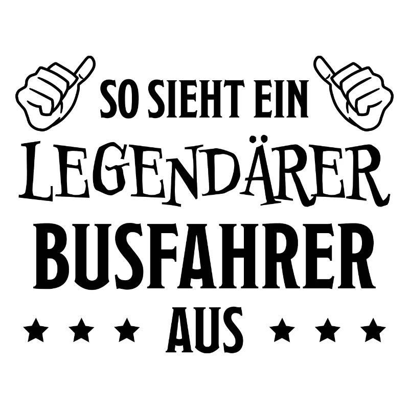 Busfahrer Beruf Lustiger Spruch Busfahrer Geschenk