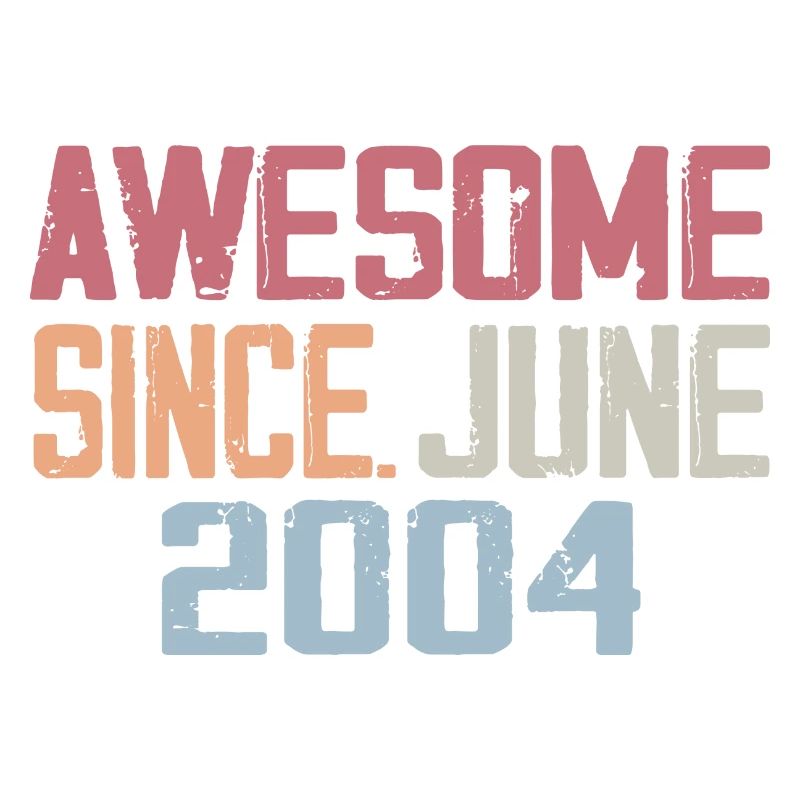 Juni 2004 Juni Retro Geburtstagsgeschenk Juni 2004