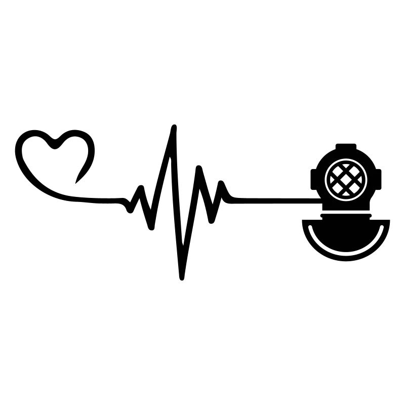 Apnée Plongée Pulse Heart