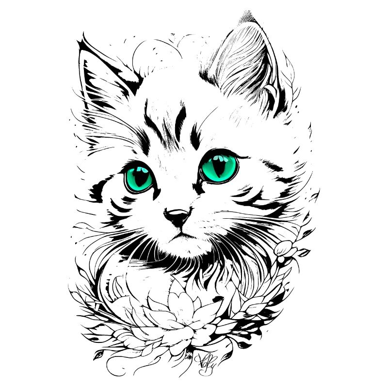 Kitten Tattoo 🐾 2