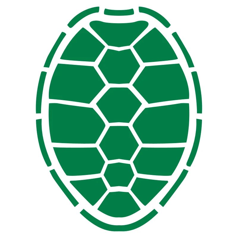 turtle shell design logo comic cartoon turtle armo