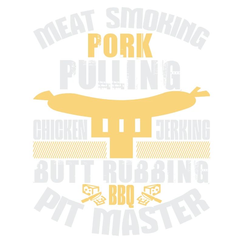 MEAT SMOKING PORK PULLING PIT MASTER