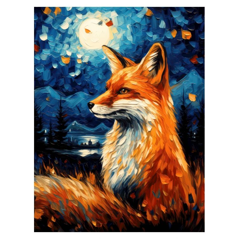 Fuchs Van Gogh Style