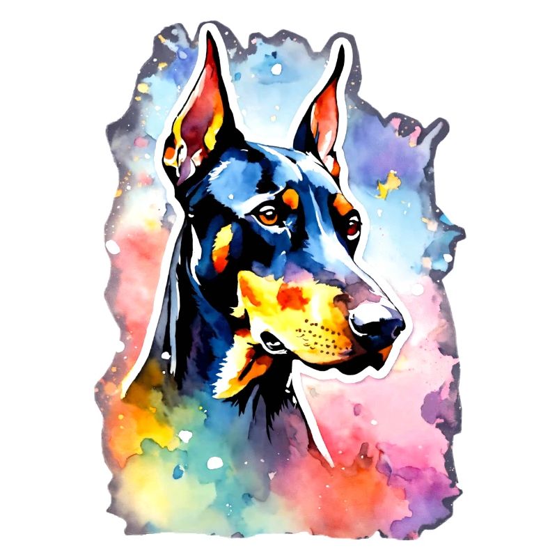 Dobermann Dobermann Hund Dobermann