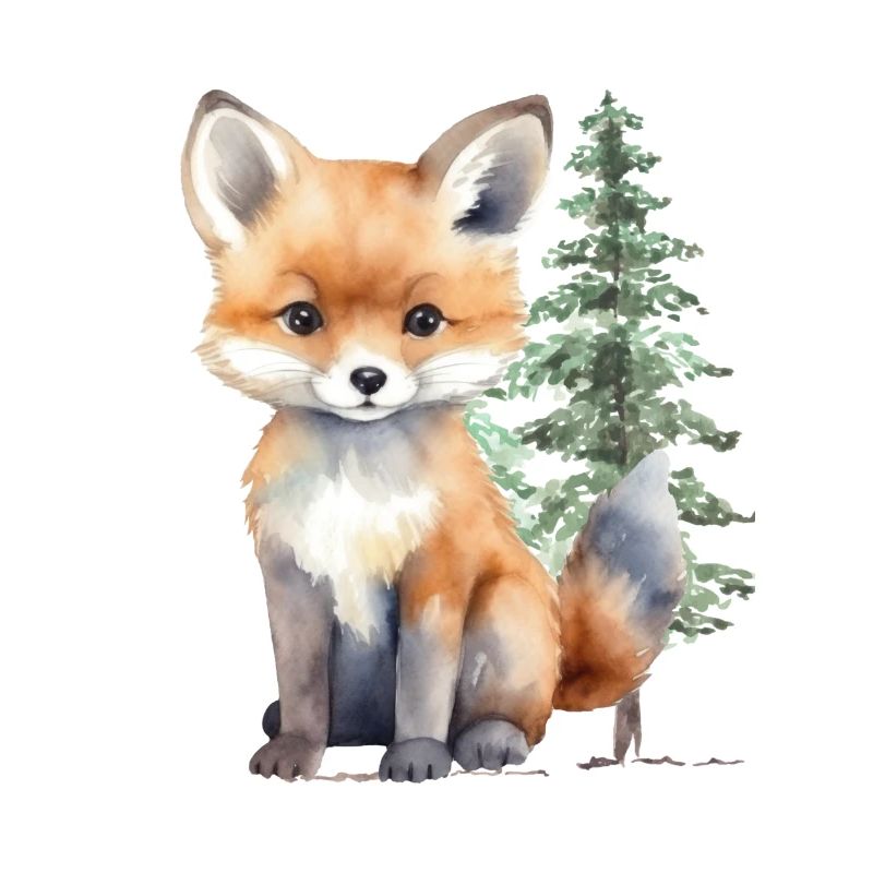 Fuchs im Wald