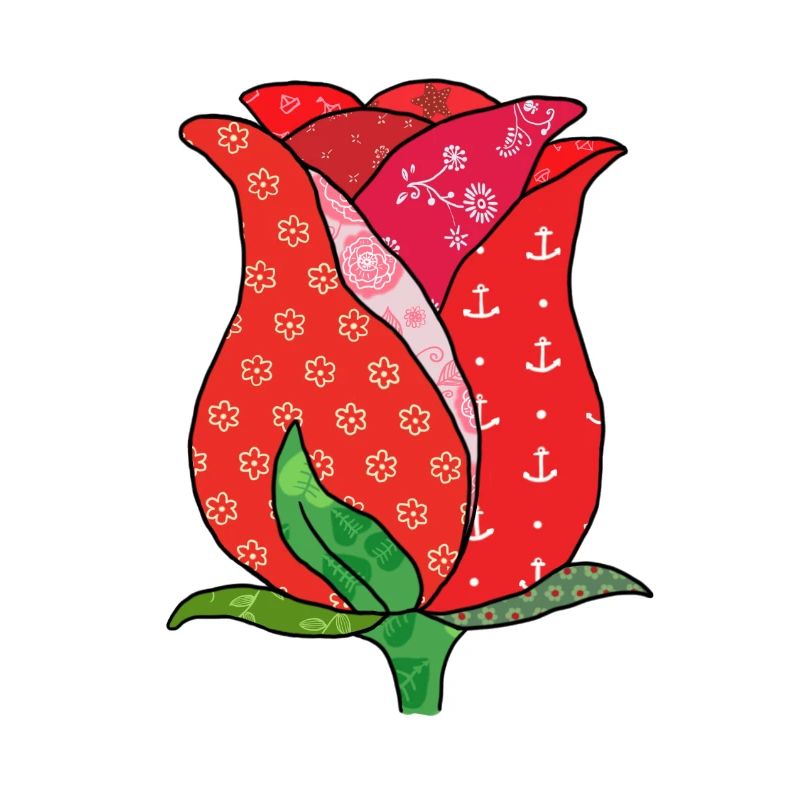 Pattern rose