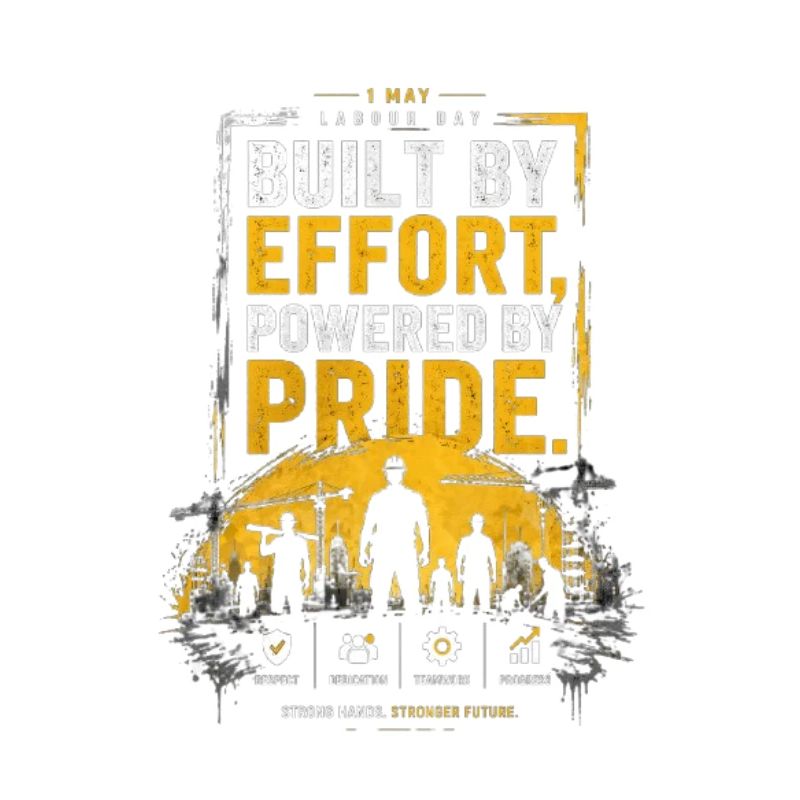Built by Effort, Powered by Pride labord day