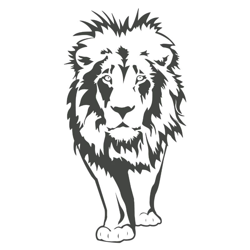 Löwe Stark Anmut König Geschenk