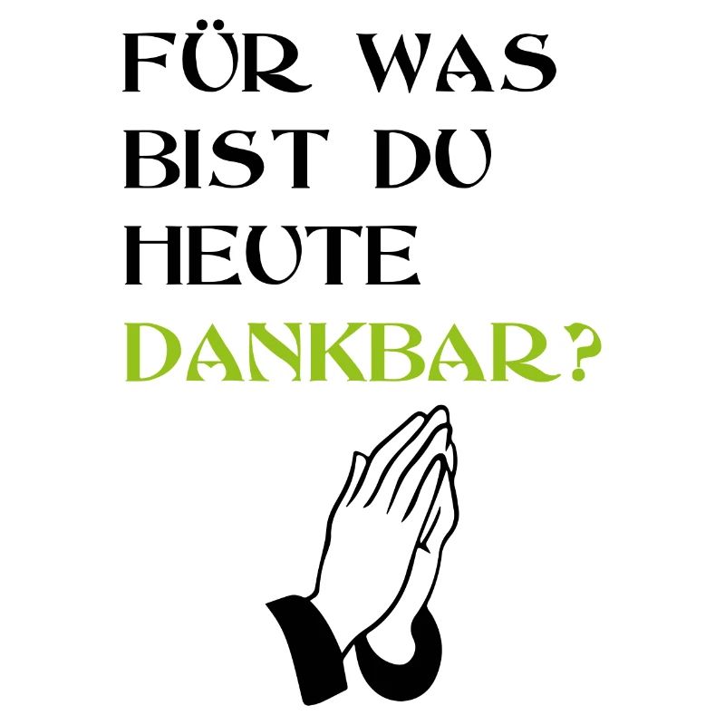 Gratefully pray thanks gift hands slogan saying