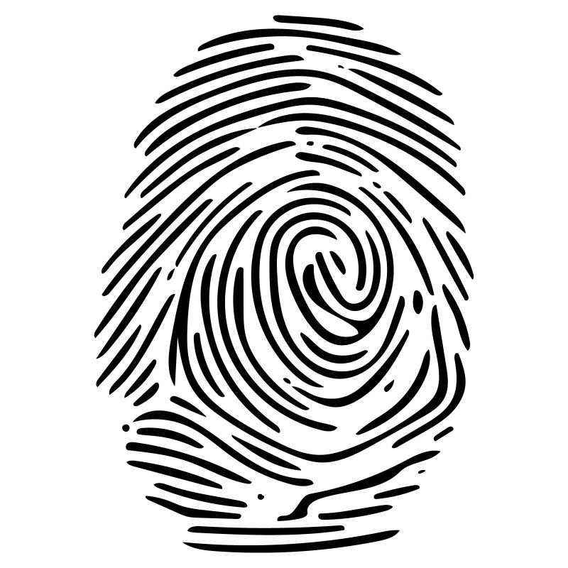 Biology Vector Fingerprint